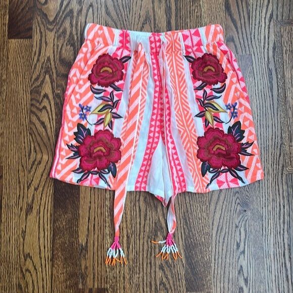 Farm Rio XS Color:
CITRIC FLORA Farm Rio Printed Drawstring Shorts - Picture 5 of 7